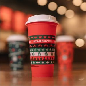 Starbucks holiday hot cup 2020